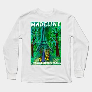 Madeline Vintage Children's Book Cover Long Sleeve T-Shirt